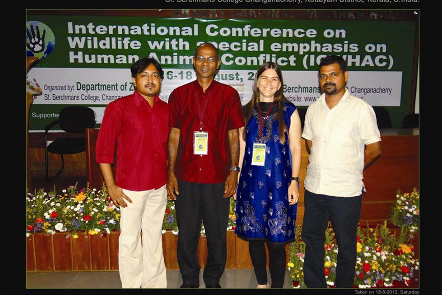Attending conference on Human-Animal conflict